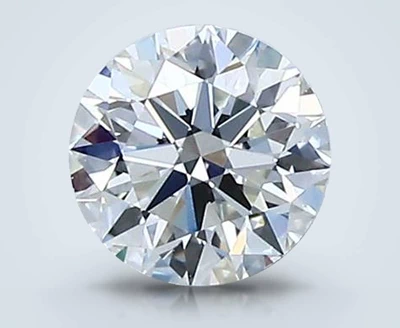 0.50ct I VVS2 Very Good Cut Round Diamond