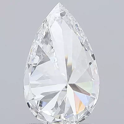 1.55ct E VS1 Rare Carat Ideal Cut Pear Lab Grown Diamond