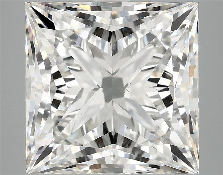 8.04ct G VS1 Rare Carat Ideal Cut Princess Lab Grown Diamond