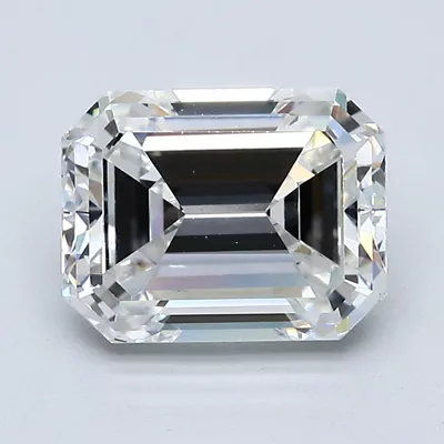 2.86ct G VS2 Very Good Cut Emerald Diamond