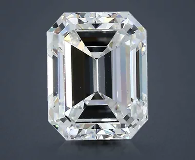 2.86ct G VS2 Very Good Cut Emerald Diamond
