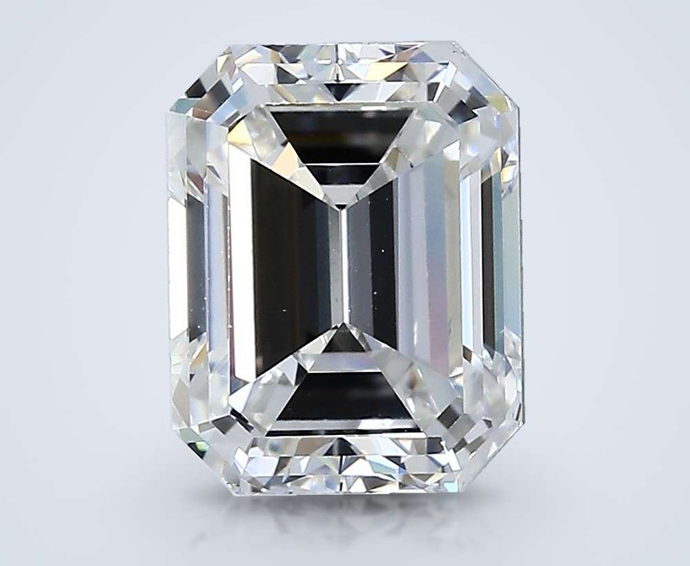 2.86ct G VS2 Very Good Cut Emerald Diamond