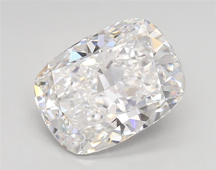 3.02ct E VS1 Rare Carat Ideal Cut Cushion Lab Grown Diamond