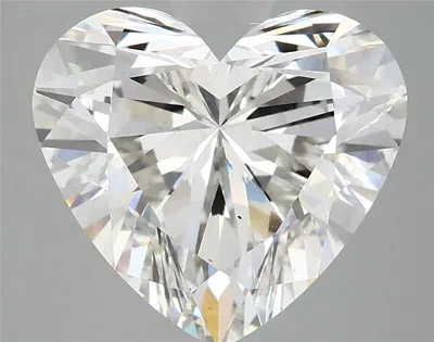 4.04ct G VS2 Rare Carat Ideal Cut Heart Lab Grown Diamond