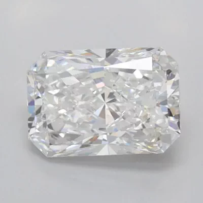1.06ct E VVS1 Rare Carat Ideal Cut Radiant Lab Grown Diamond