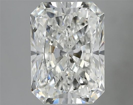 3.03ct H SI2 Rare Carat Ideal Cut Radiant Diamond