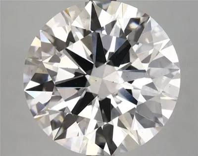 5.27ct E SI1 Rare Carat Ideal Cut Round Lab Grown Diamond