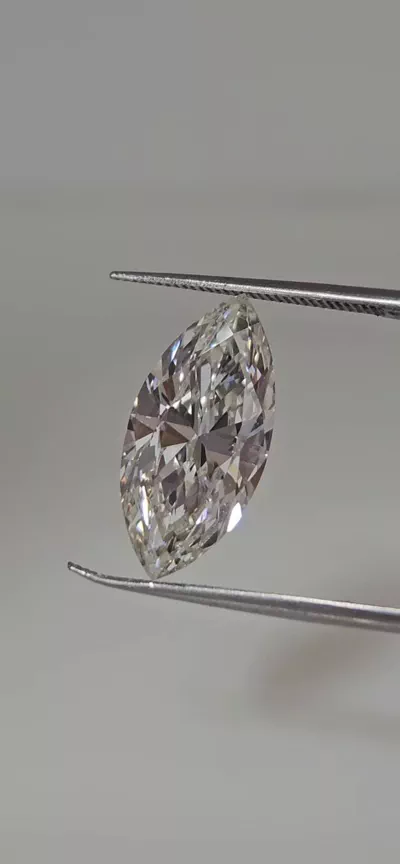 3.01ct J SI1 Excellent Cut Marquise Diamond