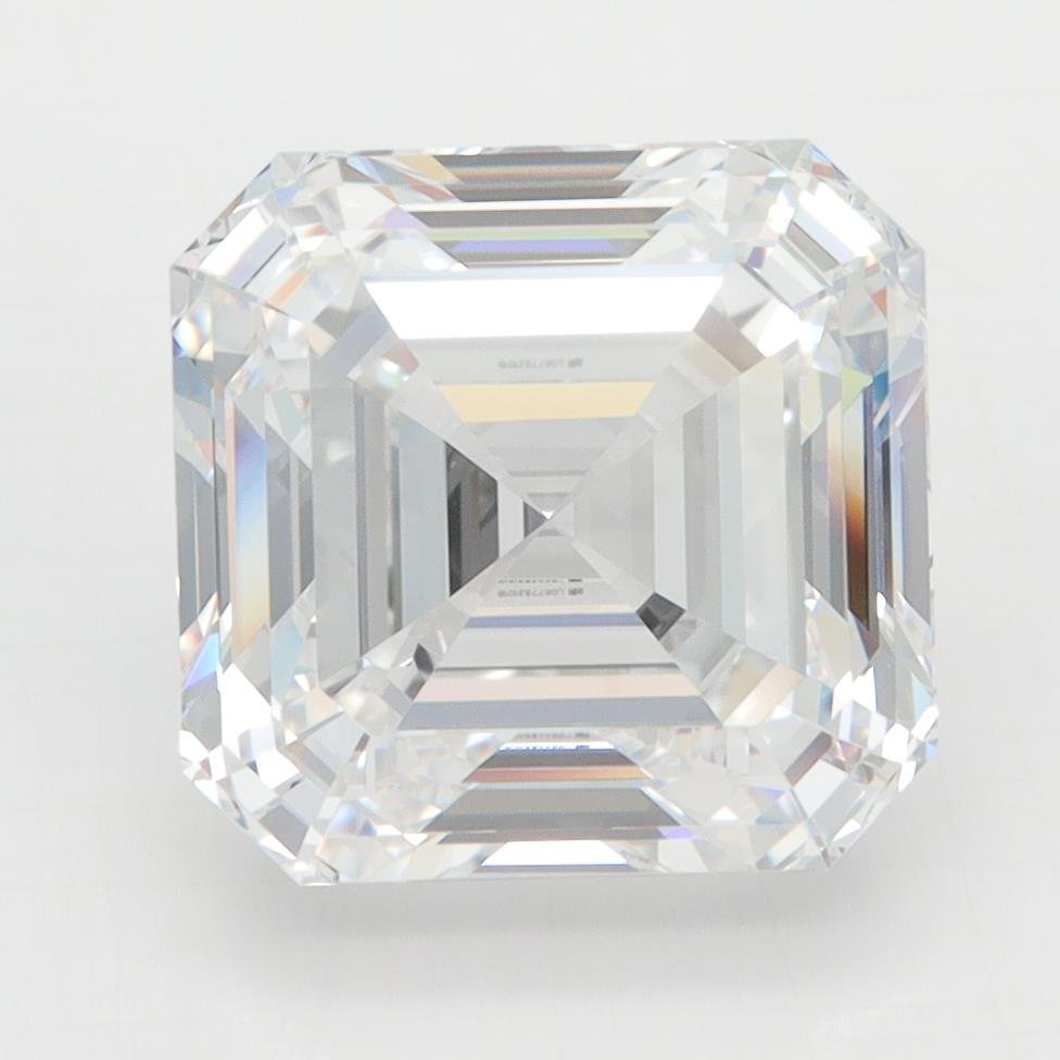 5.05ct D VVS1 Rare Carat Ideal Cut Asscher Lab Grown Diamond