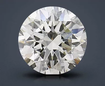 3.01ct J VS2 Very Good Cut Round Lab Grown Diamond