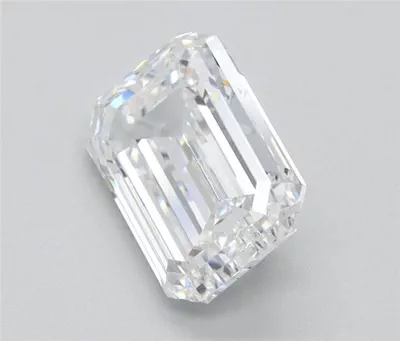 1.50ct D VS2 Rare Carat Ideal Cut Emerald Lab Grown Diamond