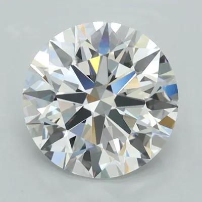 2.43ct E FL Rare Carat Ideal Cut Round Lab Grown Diamond