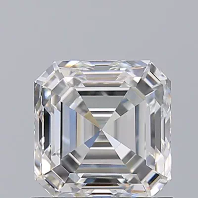 1.05ct F VS1 Rare Carat Ideal Cut Asscher Diamond