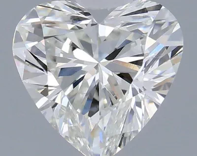 0.37ct I VS2 Rare Carat Ideal Cut Heart Diamond