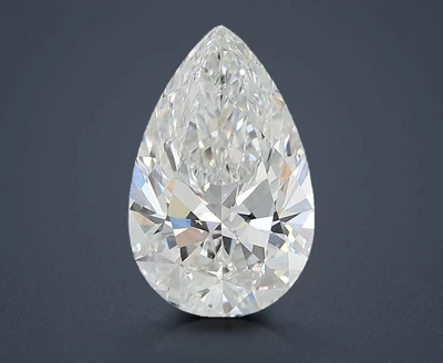 3.06ct E VS1 Rare Carat Ideal Cut Pear Lab Grown Diamond