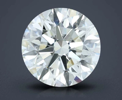 2.01ct J VVS2 Rare Carat Ideal Cut Round Diamond