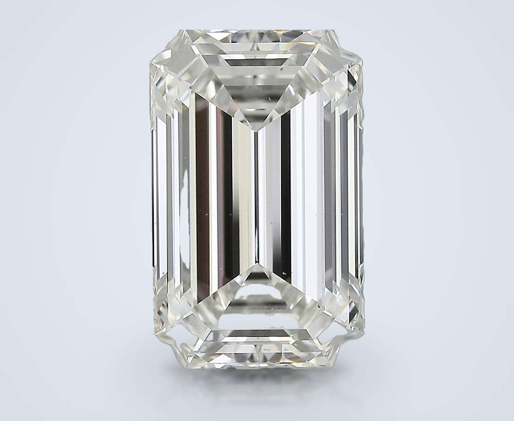 5.17ct I VS2 Rare Carat Ideal Cut Emerald Diamond
