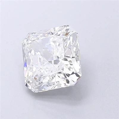 2.11ct E VVS2 Rare Carat Ideal Cut Radiant Lab Grown Diamond
