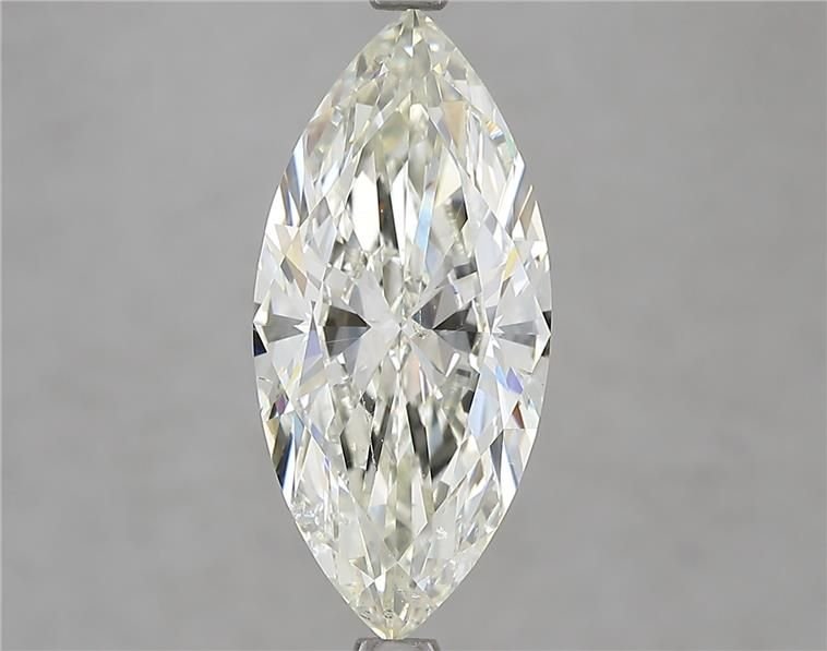 3.04ct K SI2 Rare Carat Ideal Cut Marquise Diamond