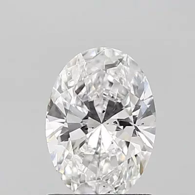 0.98ct E SI1 Rare Carat Ideal Cut Oval Lab Grown Diamond