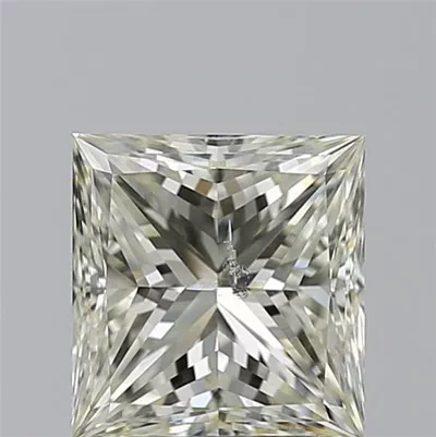2.01ct K SI2 Very Good Cut Princess Diamond