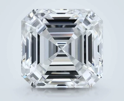 10.61ct E VVS2 Rare Carat Ideal Cut Asscher Lab Grown Diamond