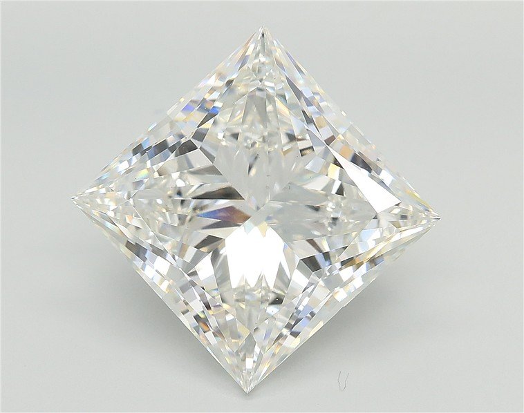 9.00ct F VS1 Very Good Cut Princess Lab Grown Diamond