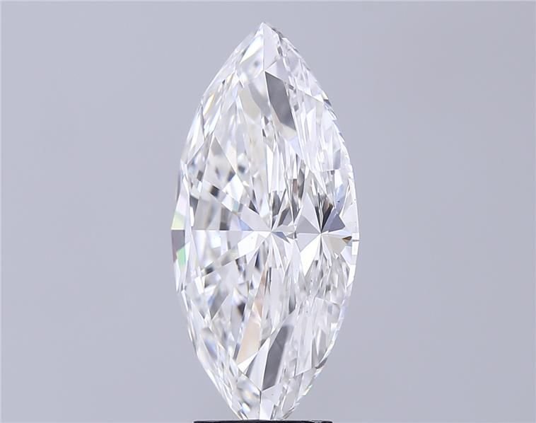 6.33ct F VS2 Rare Carat Ideal Cut Marquise Lab Grown Diamond