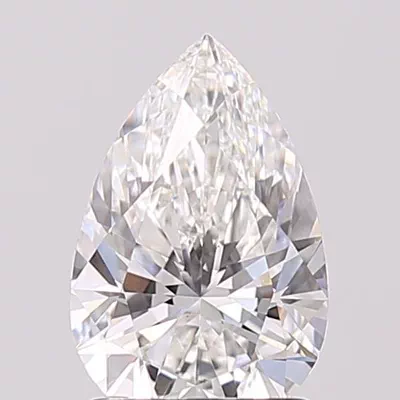 1.57ct E VS1 Rare Carat Ideal Cut Pear Lab Grown Diamond