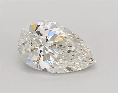 2.06ct G VVS2 Rare Carat Ideal Cut Pear Lab Grown Diamond
