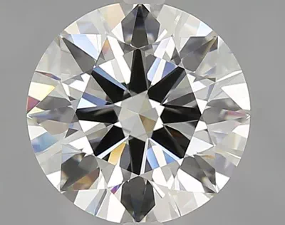2.01ct K IF Rare Carat Ideal Cut Round Diamond