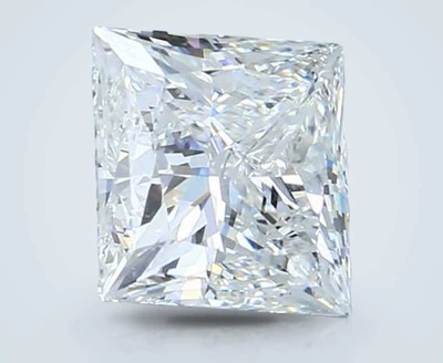 2.52ct G VS1 Rare Carat Ideal Cut Princess Lab Grown Diamond