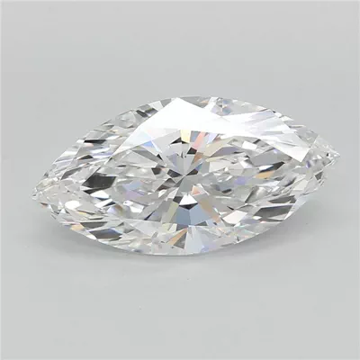 3.05ct E VVS2 Rare Carat Ideal Cut Marquise Lab Grown Diamond