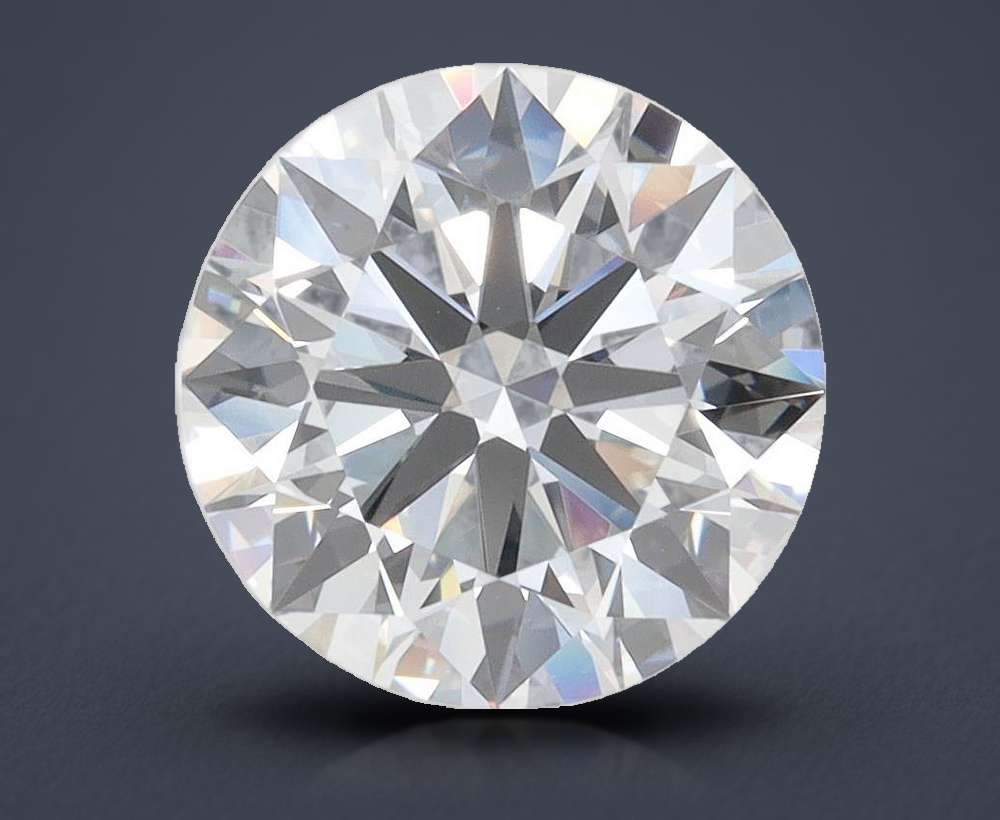 3.01ct D IF Rare Carat Ideal Cut Round Lab Grown Diamond