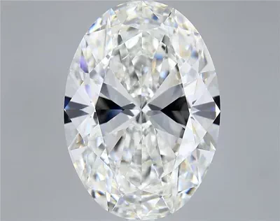 10.07ct F VVS2 Rare Carat Ideal Cut Oval Lab Grown Diamond