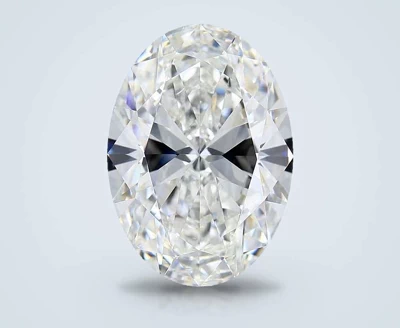 10.07ct F VVS2 Rare Carat Ideal Cut Oval Lab Grown Diamond