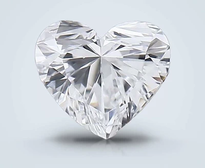 0.23ct D SI1 Rare Carat Ideal Cut Heart Diamond