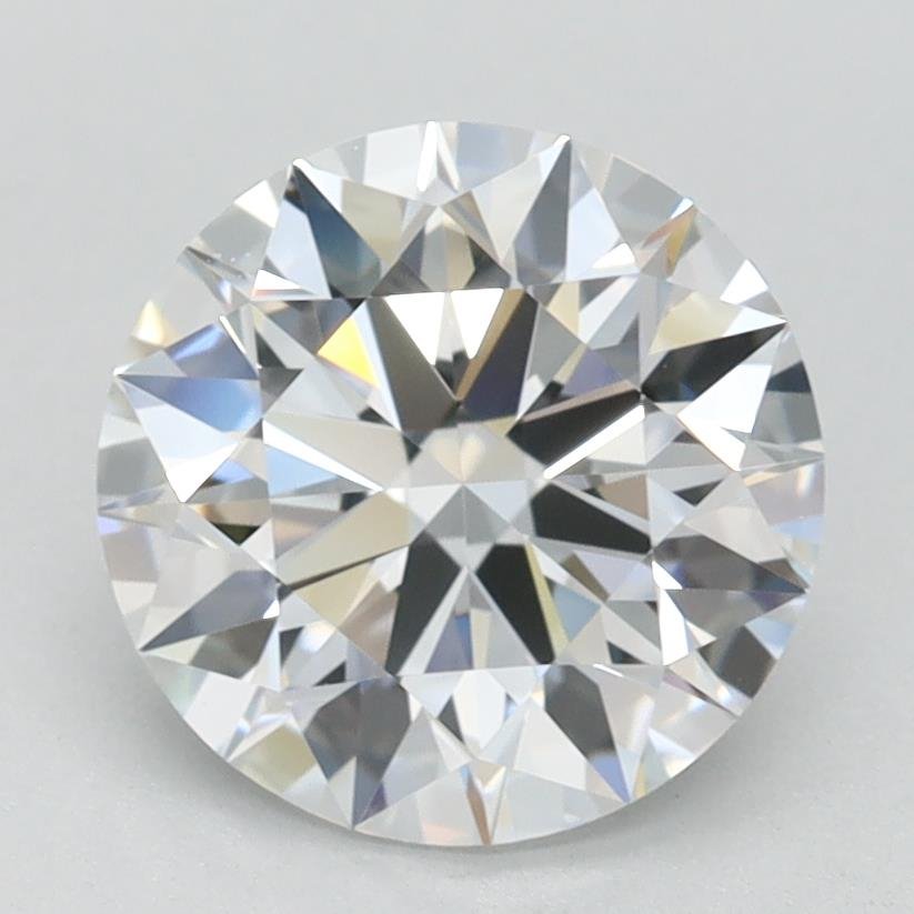 1.70ct D FL Rare Carat Ideal Cut Round Lab Grown Diamond