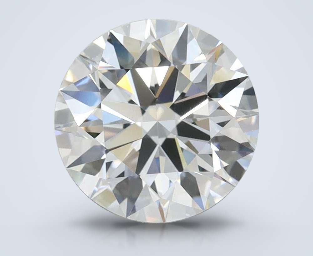 1.70ct D FL Rare Carat Ideal Cut Round Lab Grown Diamond