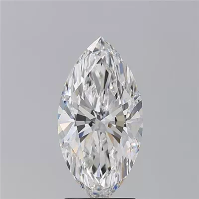 2.53ct D SI1 Rare Carat Ideal Cut Marquise Diamond