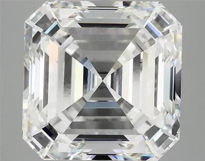 8.09ct F VS1 Excellent Cut Asscher Lab Grown Diamond