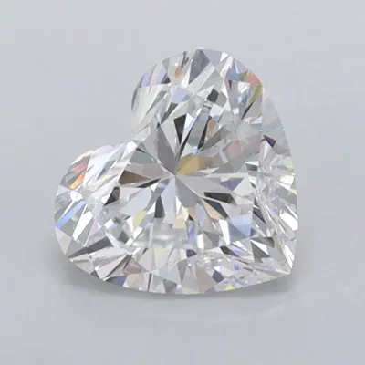 1.03ct D VVS2 Good Cut Heart Lab Grown Diamond
