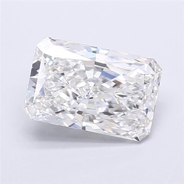 3.05ct E VS1 Rare Carat Ideal Cut Radiant Lab Grown Diamond