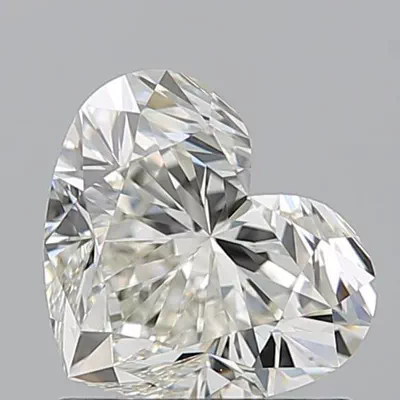 1.28ct K VVS2 Rare Carat Ideal Cut Heart Diamond