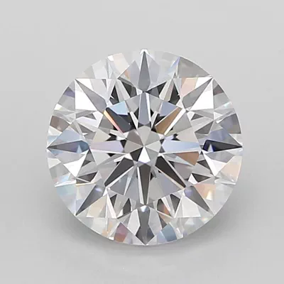 3.31ct D FL Rare Carat Ideal Cut Round Lab Grown Diamond