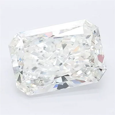 3.06ct E VS1 Rare Carat Ideal Cut Radiant Lab Grown Diamond