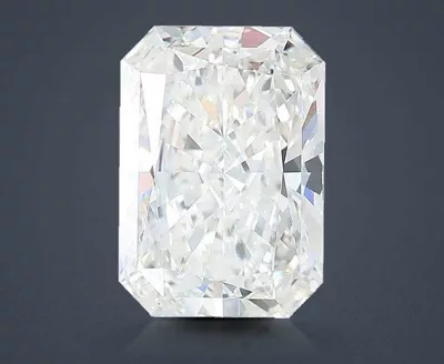 3.06ct E VS1 Rare Carat Ideal Cut Radiant Lab Grown Diamond
