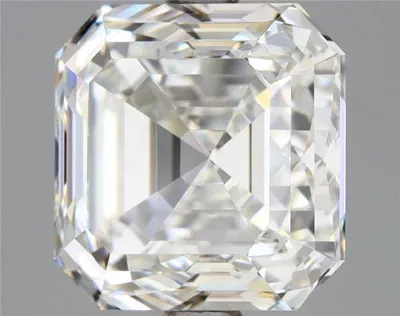 4.01ct G VS1 Very Good Cut Asscher Diamond