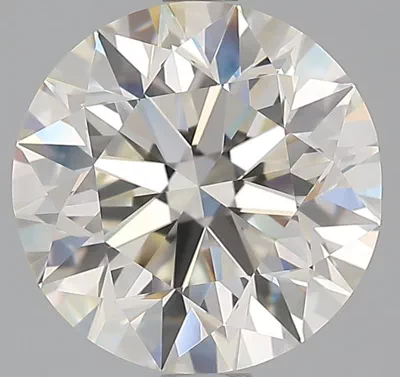 3.01ct J VS1 Excellent Cut Round Diamond