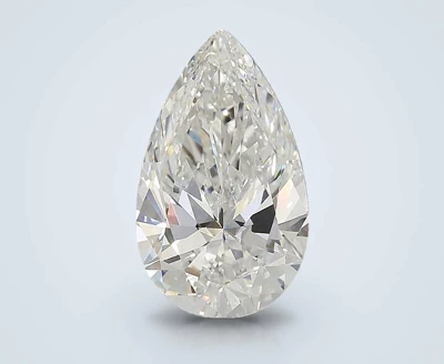 3.05ct F VVS2 Rare Carat Ideal Cut Pear Lab Grown Diamond